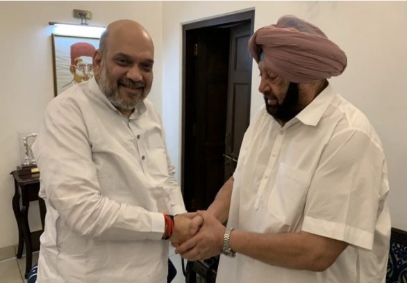 बीजेपी को अमरिंदर सिंह के साथ से नहीं होगा फायदा, सी वोटर के सर्वे में सामने आई यह बात